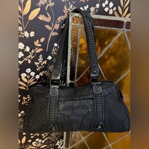 Vintage Y2K Diesel Quilted Synthetic Bag